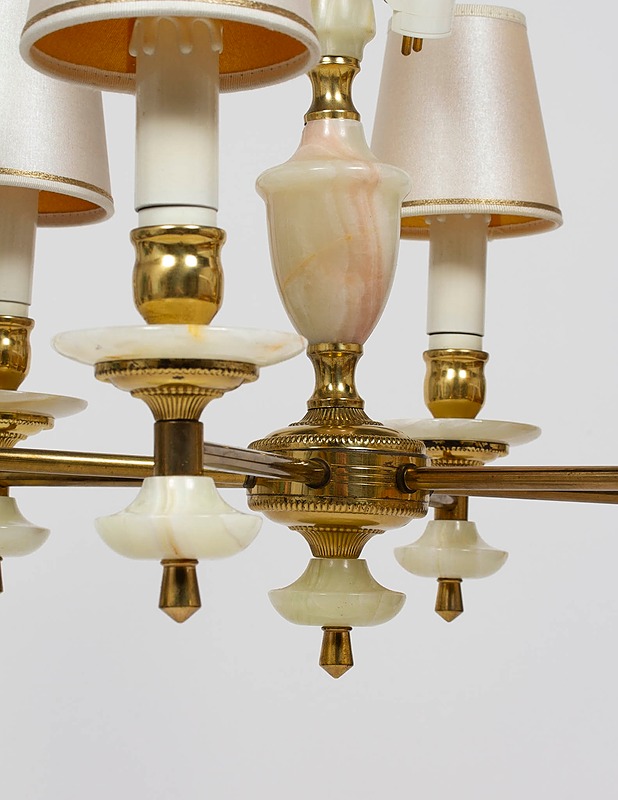 Messinkinen kattovalaisin kuudella lampulla - Designsuosikit - 10105213364 - 2
