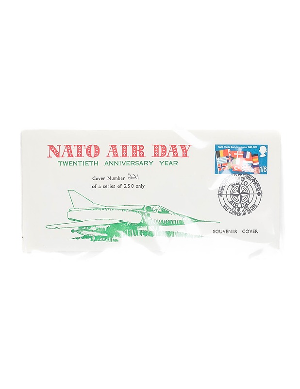 NATO Airday Twentieth anniversary year souvenir cover 222/250 - Askartelu - 10105217571 - 0