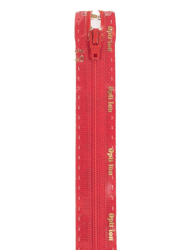 Vetoketju, 40 cm - punainen - Ompelu - 10105219422 - 0