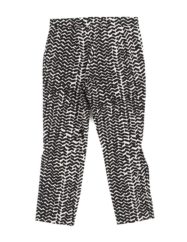 MARIMEKKO Martha Sahalaitaraita housut, 34 - Naisten housut, shortsit ja haalarit - 10105219701 - 1