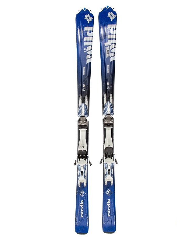 VOLKL Estrella Bio-Logic pujottelusukset + MARKER-siteet, 151 cm - Hiihto ja talviurheilu - 10105220298 - 0