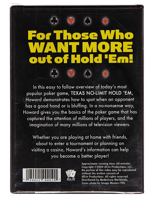 Howard Lederer "Tells" all - DVD - DVD-elokuvat - 10105222914 - 1