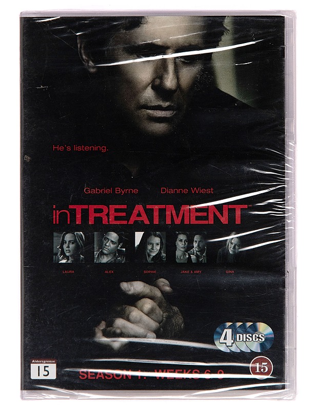 In Treatment : season 1, weeks 6-9 - DVD - DVD-elokuvat - 10105223009 - 0