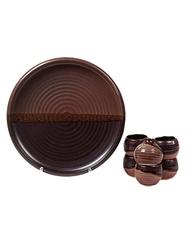 KUSTAVIN SAVIPAJA tarjoilusetti, 7 osaa - Tarjoiluastiat - 10105224053 - 1