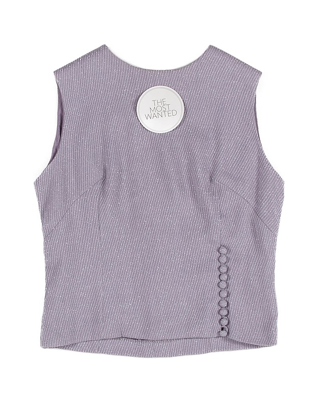 Laventelin värinen kimalteleva toppi, 38 - The Most Wanted vaatteet ja asusteet - 10105226040 - 0