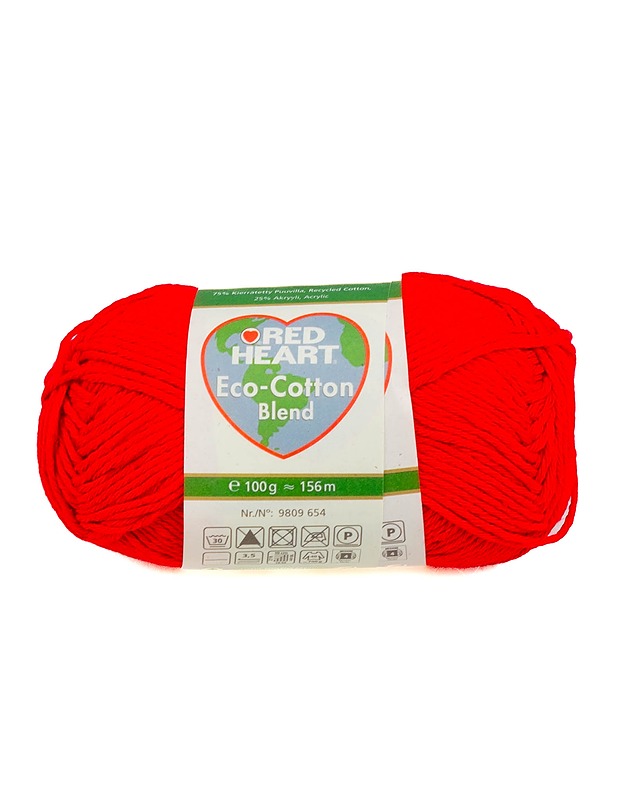 RED HEART Eco-Cotton -neulelanka, 100 g - Käsityö - 10105226071 - 0