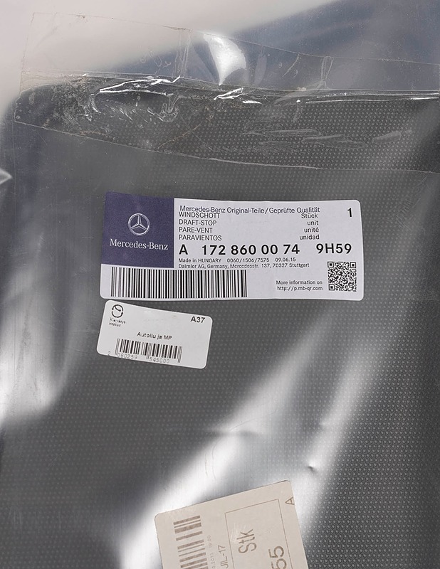 MERCEDES-BENZ Draft-Stop lisävaruste - Muut urheiluvälineet ja vapaa-aika - 10105230892 - 1