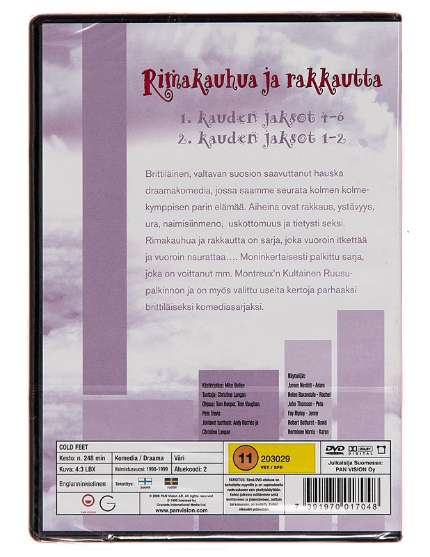 Rimakauhua ja rakkautta - S1E4-6 + S2E1-2 - DVD-elokuvat - 10105231733 - 1