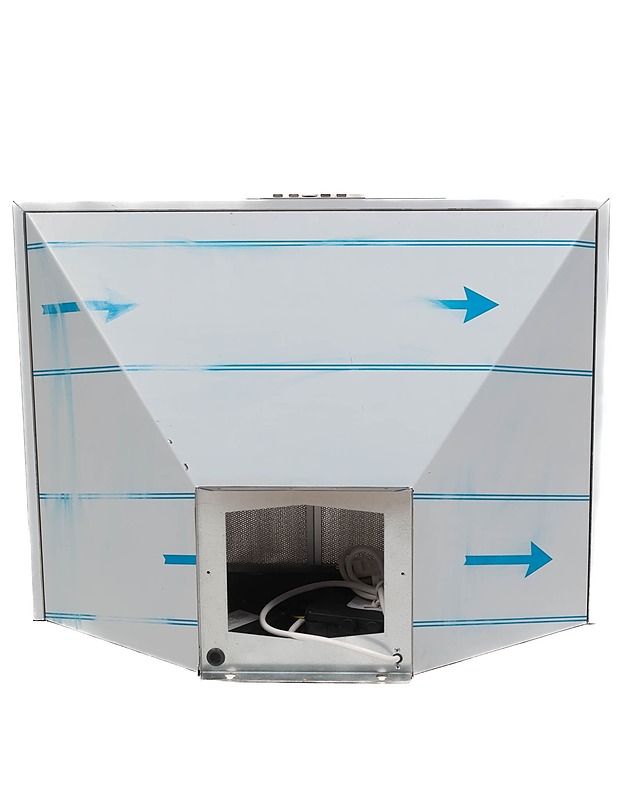 SILVERLINE Delta DEW 653 W-UM seinäliesikupu, 600x240 mm - Rakennustarvikkeet - 10105233085 - 3