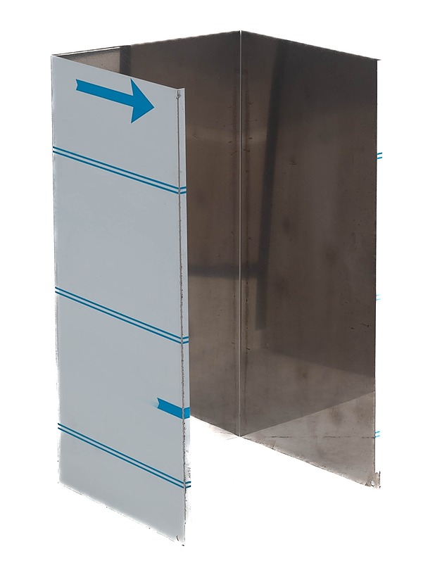 SILVERLINE Delta DEW 653 W-UM seinäliesikupu, 600x240 mm - Rakennustarvikkeet - 10105233085 - 7