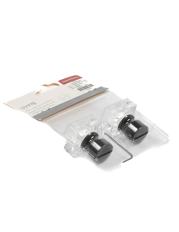 HEMTEX verhotangon päätynuppi, 2 kpl - Muut sisustustavarat - 10105235787 - 2