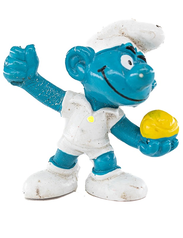BULLY / PEYO tennispelaaja Smurffi figuuri - Lasten lelut - 10105236051 - 0
