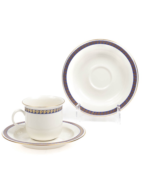ARABIA Pohjola kahvikupit asetilla, 4+4 kpl - Designsuosikit - 10105236167 - 1