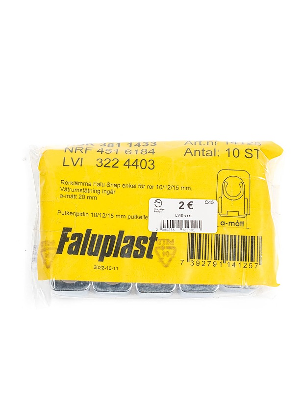 FALUPLAST putkenpidin - Muut urheiluvälineet ja vapaa-aika - 10105239113 - 0