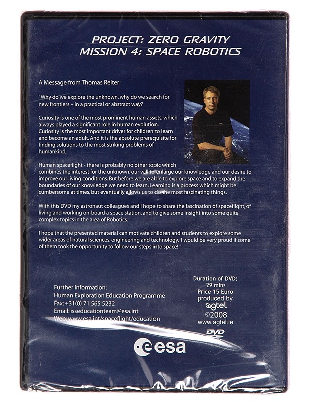ISS Education Programme: Project Zero Gravity Mission 4:  Space Robotics - DVD - DVD-elokuvat - 10105239260 - 1