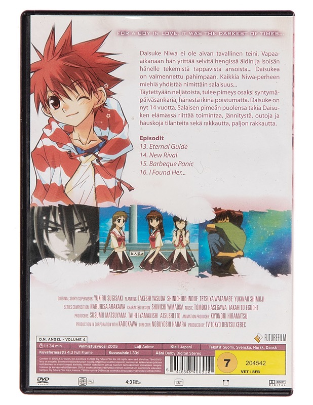 D.N. Angel - Volume 4 - DVD - DVD-elokuvat - 10105239880 - 1