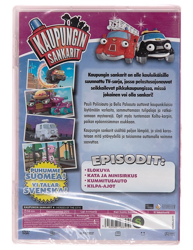 Kaupungin sankarit 4 - DVD - DVD-elokuvat - 10105240638 - 1
