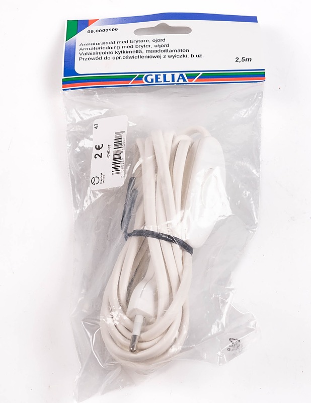 GELIA Valaisinjohto kytkimellä - Muu elektroniikka - 10105242101 - 0