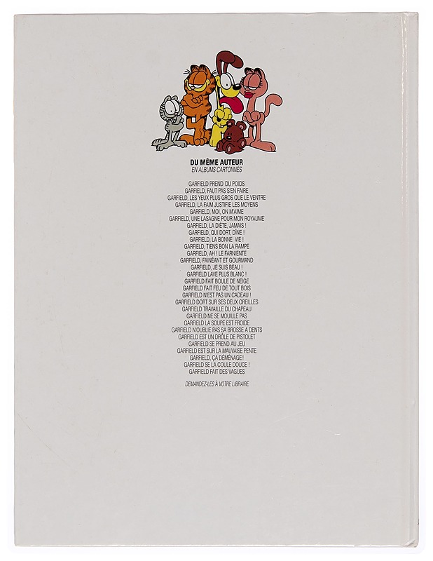 Garfield : se jette a l'eau - Jim Davis - Sarjakuvat - 10105242577 - 1