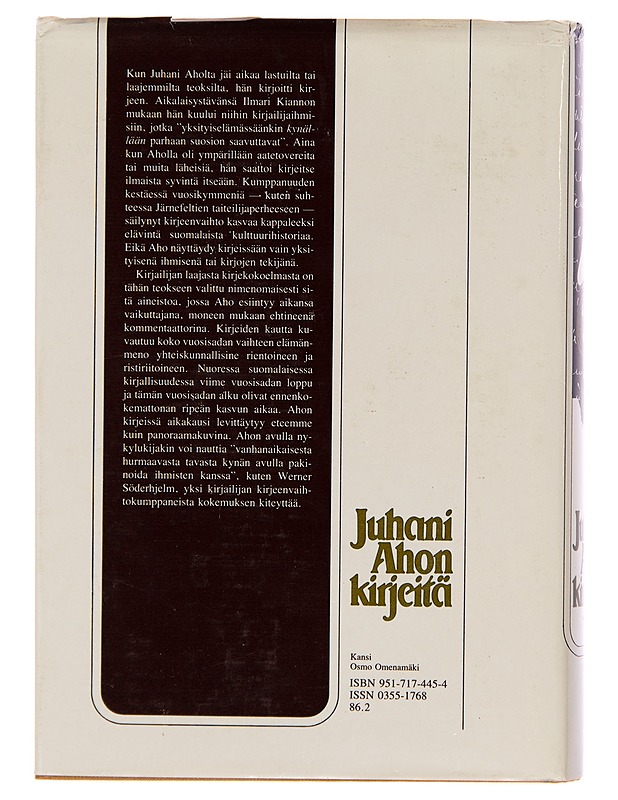 Juhani Ahon kirjeitä - Juhani Aho - Elämäkerrat ja muistelmat - 10105242905 - 1