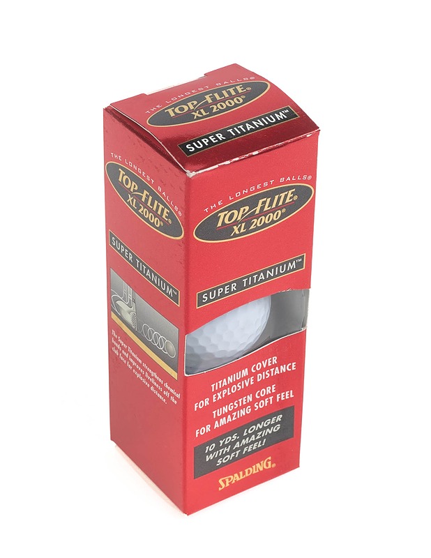 TOP ELITE XL 2000 Super Titanium Golfpallot, 3 kpl - Golf - 10105243011 - 0