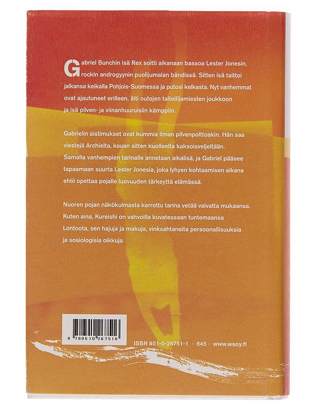 Gabrielin lahja - Hanif Kureishi - Romaanit ja novellit - 10105243285 - 1