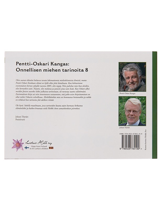 Onnellisen miehen tarinoita. 8 - Pentti-Oskari Kangas - Romaanit ja novellit - 10105243291 - 1