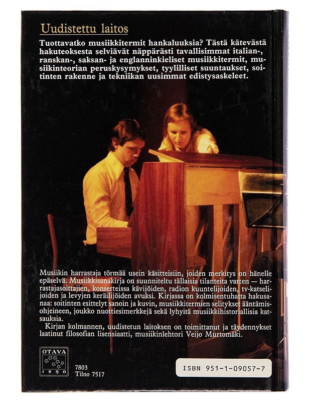 Musiikkisanakirja - Gereon Brodin - Matkaoppaat ja sanakirjat - 10105243907 - 1