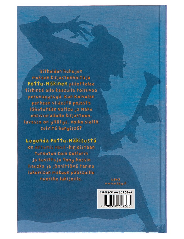 Legenda  Pottu-Mäkisestä - Eoin Colfer - Lastenkirjat - 10105244231 - 1