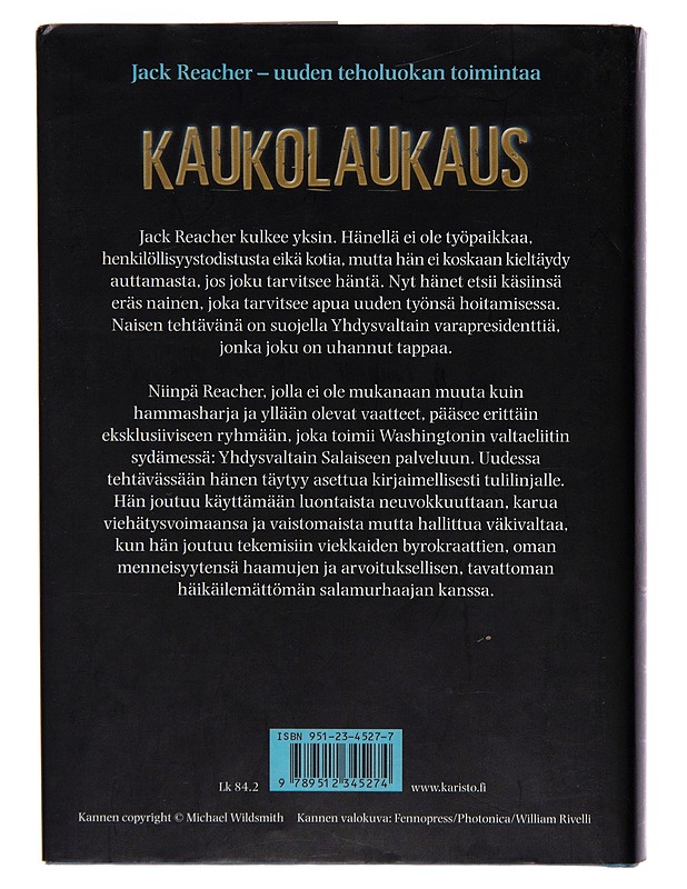 Kaukolaukaus - Lee Child - Jännitys ja dekkarit - 10105244415 - 1