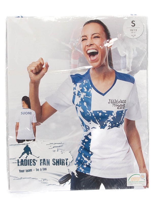 JÄÄKEIKKON MM 2015 Ladies Fan's Shirt t-paita, S - Naisten vaatteet - 10105244676 - 0