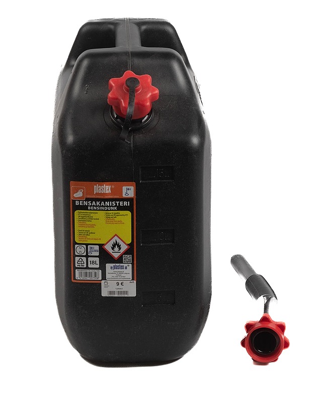 PLASTEX bensakanisteri, 18 l - Muut urheiluvälineet ja vapaa-aika - 10105244752 - 2