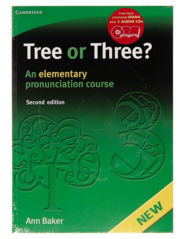 Tree or three? / an elementary pronunciation course - Ann Baker - Matkaoppaat ja sanakirjat - 10105244960 - 0