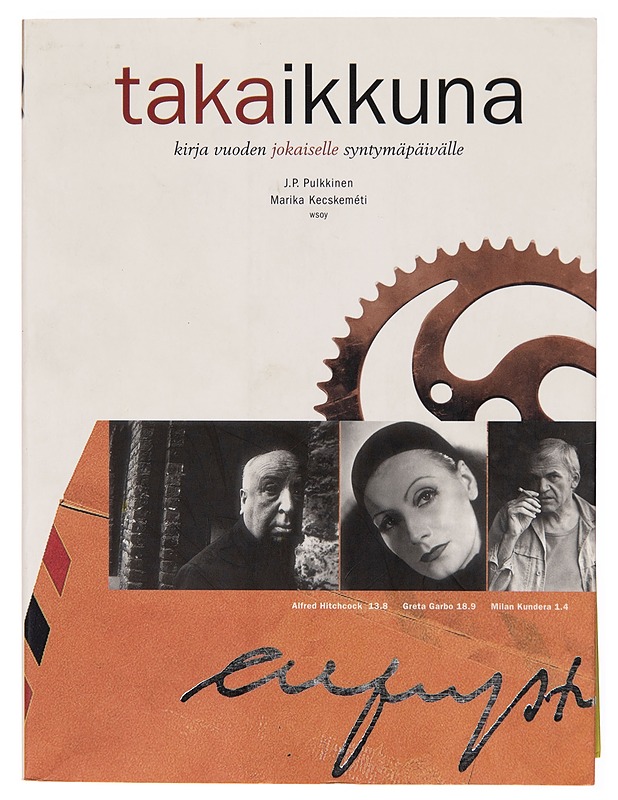 TAKAIKKUNA / KIRJA VUODEN JOKAISELLE SYNTYMÄPÄIVÄLLE - J. P Pulkkinen - Tietokirjat ja oppaat - 10105245049 - 0