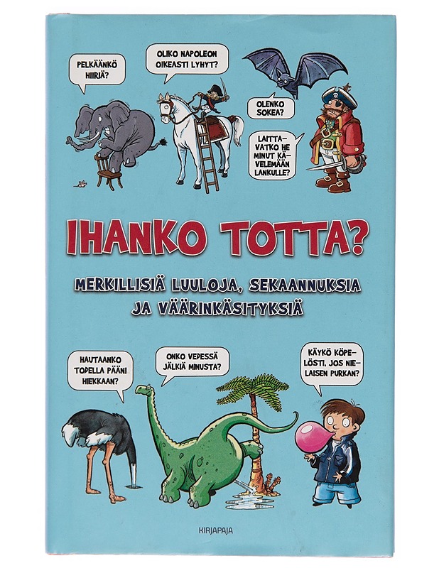 Ihanko totta? : merkillisiä luuloja, sekaannuksia ja väärinkäsityksiä - Guy Campbell - Nuorten kirjat - 10105245254 - 0