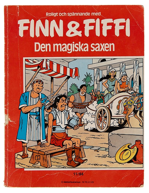 Den magiska saxen - Willy Vandersteen - Sarjakuvat - 10105245459 - 0