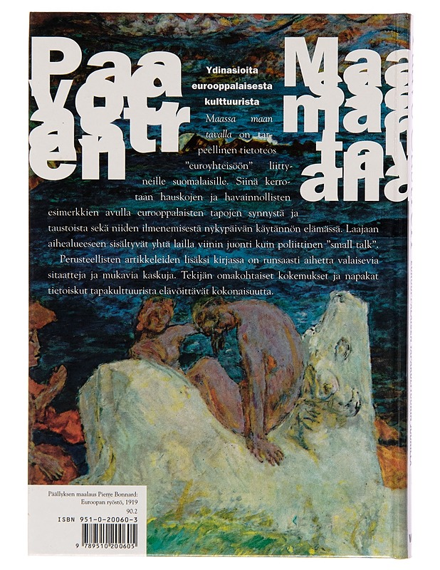 Maassa maan tavalla / eurooppalaisen tapakulttuurin juurilla - Paavo Castren - Historiakirjat - 10105245471 - 1