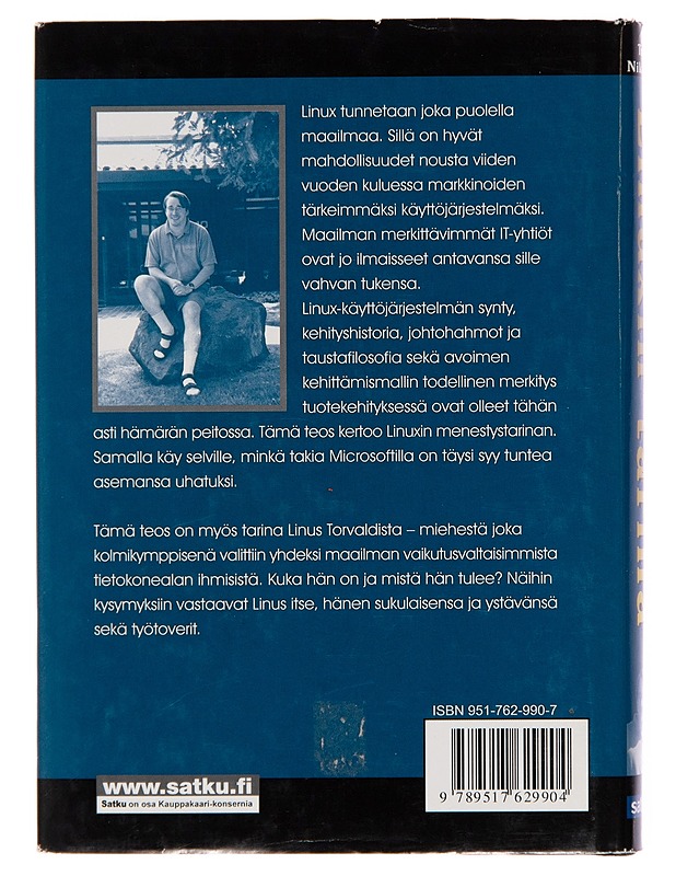 Linuxin tarina : Linus Thorvalds - mies menestyksen takana - Tuula Nikkanen - Harrastekirjat - 10105245611 - 1