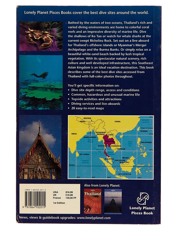 Thailand: Diving & Snorkeling - Harrastekirjat - 10105245612 - 1