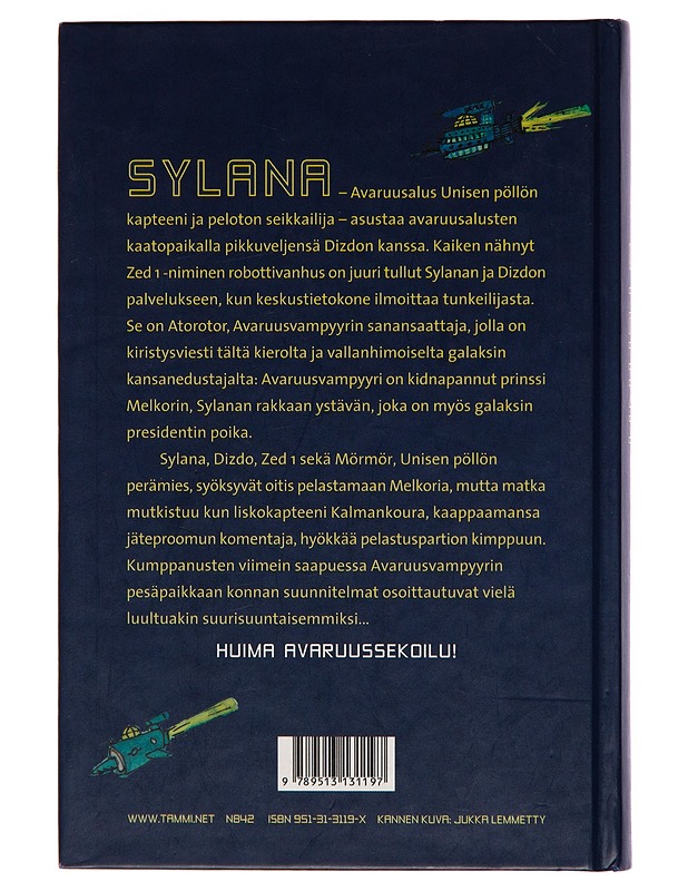 Sylana ja avaruusvampyyri - Harri Istvan Mäki - Fantasia- ja scifi - 10105245622 - 1
