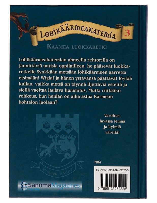 Lohikäärmeakatemia : Kaamea luokkaretki - Kate McMullan - Fantasia- ja scifi - 10105245628 - 1