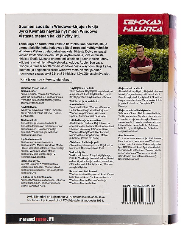 Windows Vista : tehokas hallinta - Jyrki Kivimäki - Tietokirjat ja oppaat - 10105245663 - 1