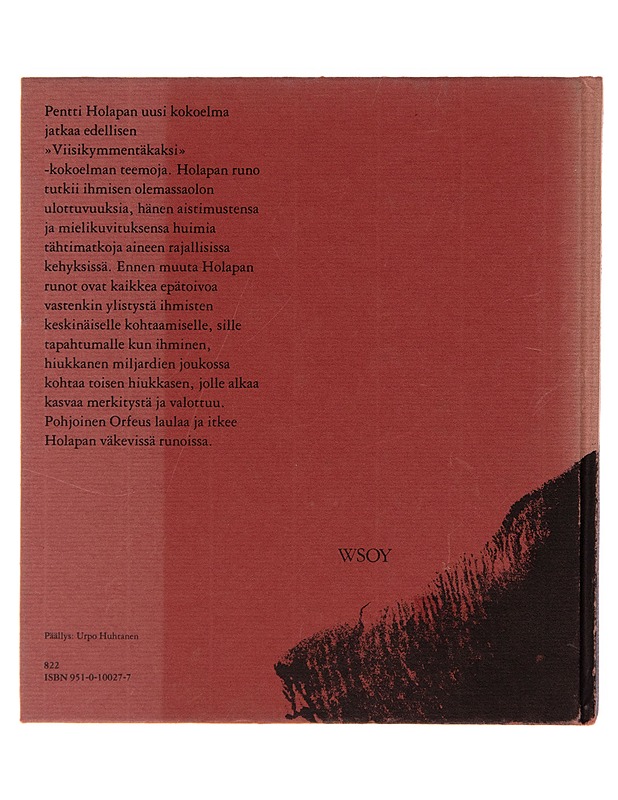 Pitkiä sanoja - Pentti Holappa - Runot ja näytelmät - 10105245865 - 1