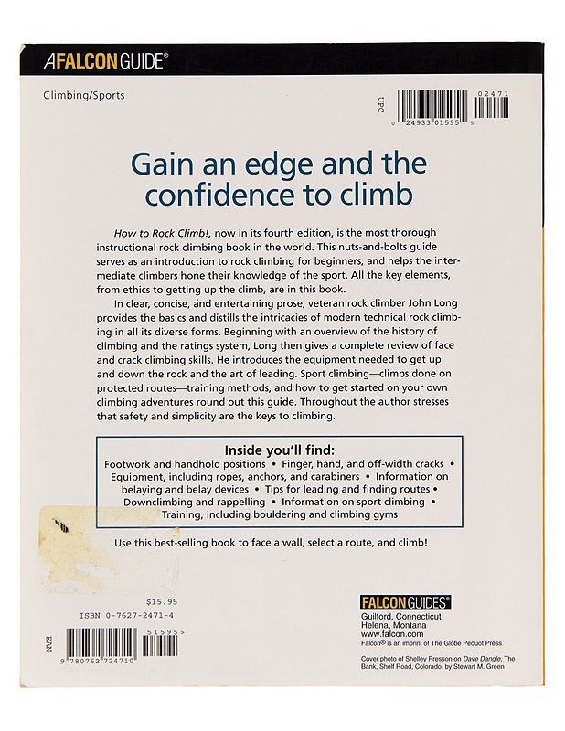 How to rock climb! - John Long - Harrastekirjat - 10105246393 - 1