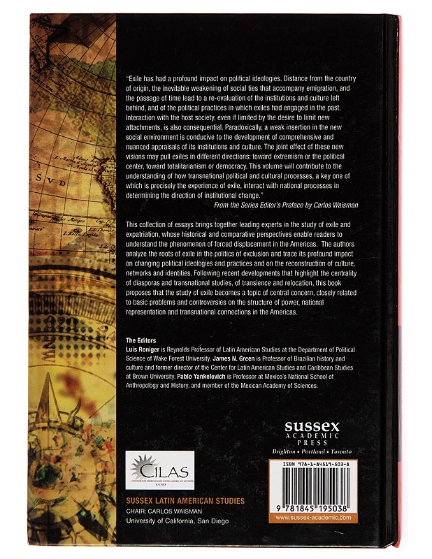 Exile & the politics of exclusion in the Americas - Tietokirjat - 10105246516 - 1
