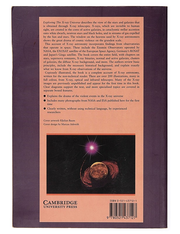 Exploring the X-ray Universe - Philip A. Charles - Tietokirjat - 10105246784 - 1