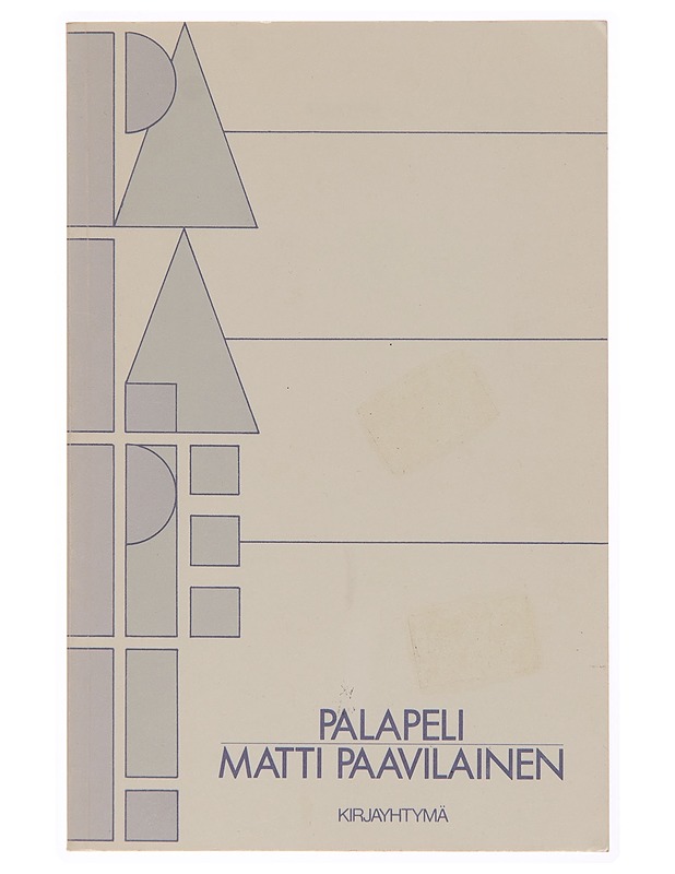 Palapeli - Matti Paavilainen - Runot ja näytelmät - 10105246820 - 0