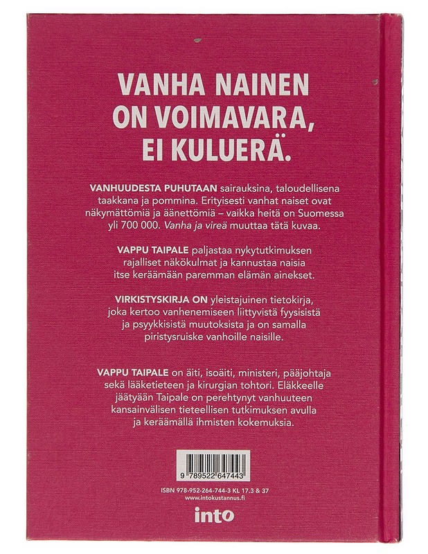 Vanha ja vireä - Vappu Taipale - Tietokirjat - 10105246908 - 1