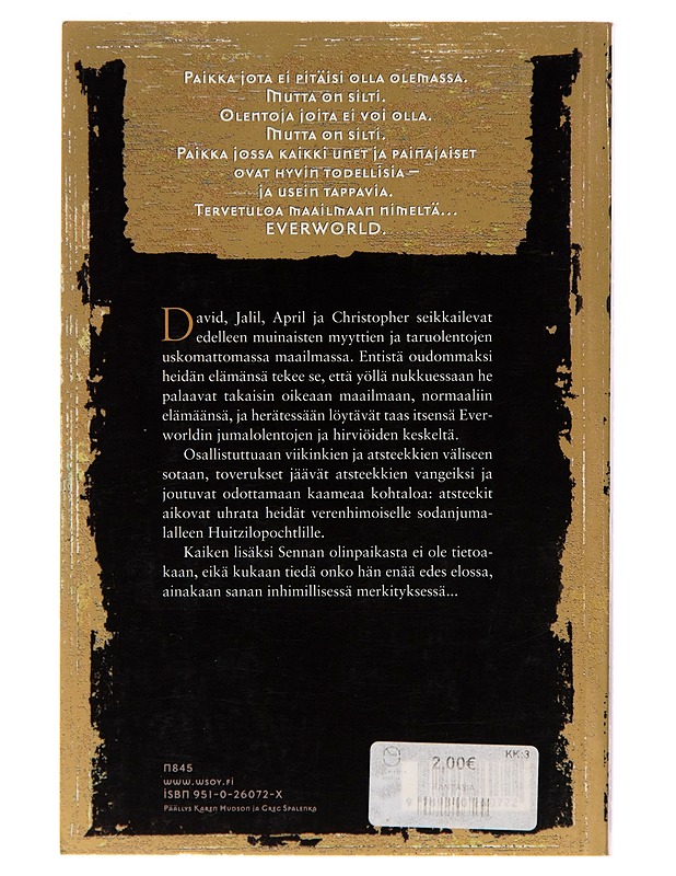 Menetyksen maa - K. A. Applegate - Fantasia- ja scifi - 10105247073 - 1