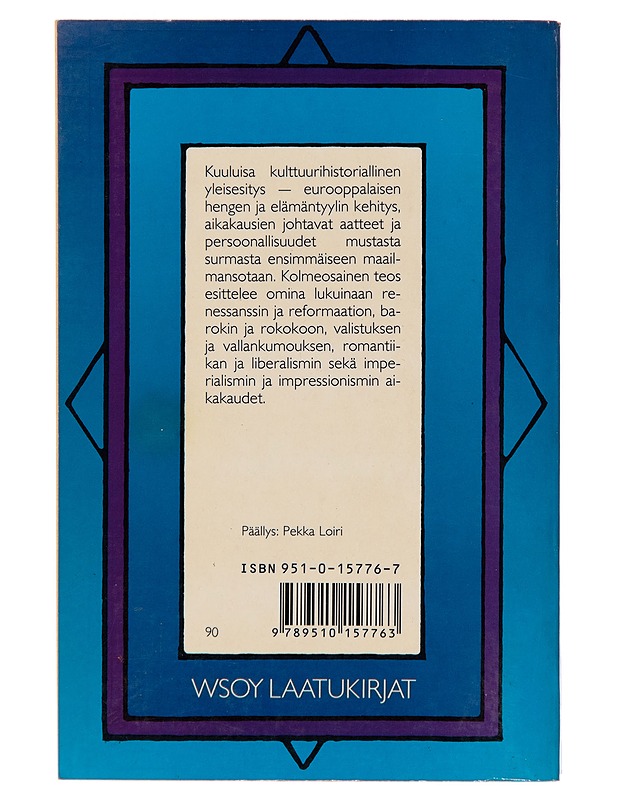 Uuden ajan kulttuurihistoria 1 Johdanto, renessanssi ja uskonpuhdistus - Egon Friedell - Historiakirjat - 10105247100 - 1